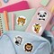 Wrapables Animal Sticker Roll, Stickers for Sealing Cards, Envelopes, Gift Boxes, Festive Party Favors (500pcs), Safari